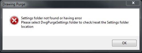 Folder not found